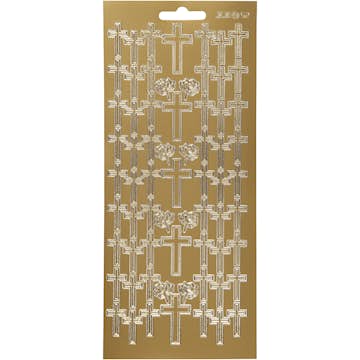 Stickers Creativ Company Kors 10x23 cm 1 Ark