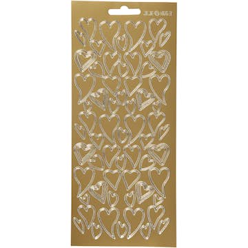 Stickers Creativ Company Hjärtan 4