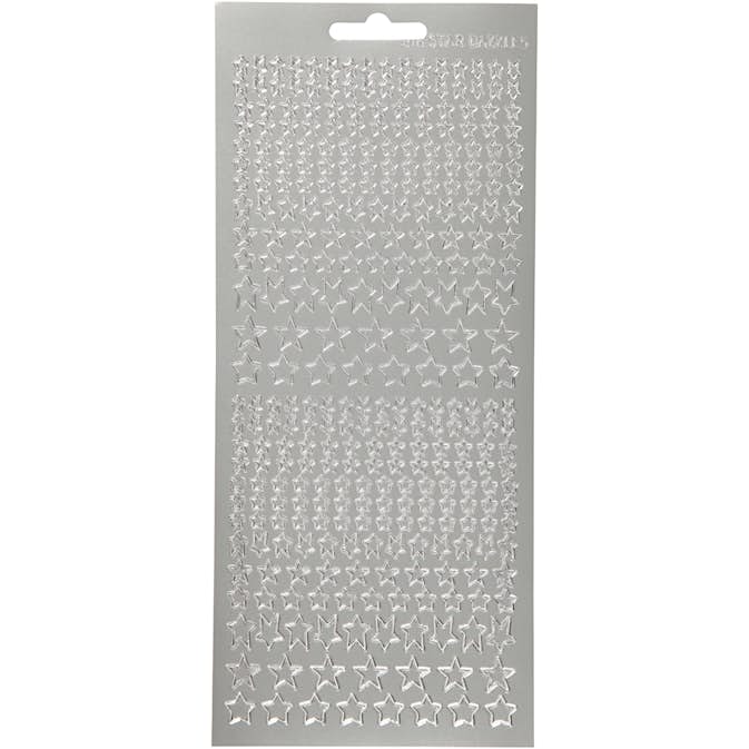 Stickers Creativ Company Stjärnor 10x23 cm
