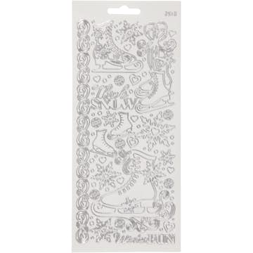 Stickers Creativ Company Skridskor 10x23 cm 1 Ark