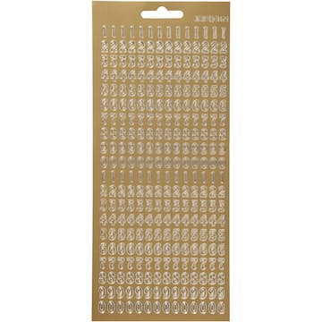 Stickers Creativ Company 10x23 cm Siffror 1 Ark