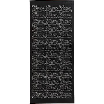 Stickers Creativ Company Menu 10x23 cm 1 Ark