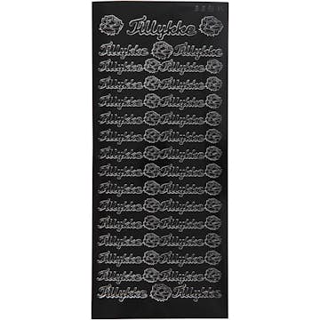 Stickers Creativ Company Tillykke 10x23 cm 1 Ark