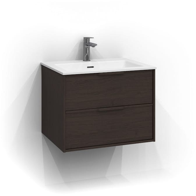 Tvättställsskåp Svedbergs Epos 60x45 med 2 Lådor