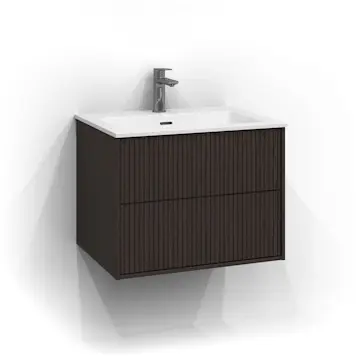 Tvättställsskåp Svedbergs Epos 60x45 med 2 Lådor