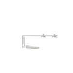 Vinkel Kirsch för Flexi-skena 15cm Gardintillbehör