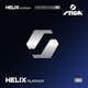 Bordtennisgummi Stiga Sports Helix Platinum XH Black 2.2