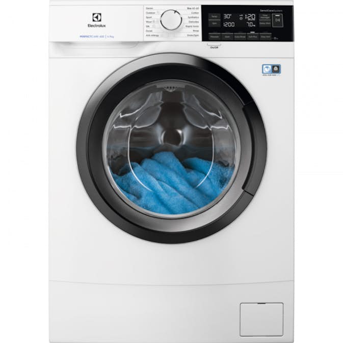 Frontmatad Tvättmaskin Electrolux PerfectCare 600 Slim SensiCare Vit