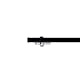Gardinskena Set Kirsch Flexibel 160cm för Gardinupphängning