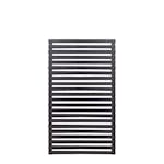 Staket PLUS Tokyo Grundmålad Svart 83×140 cm