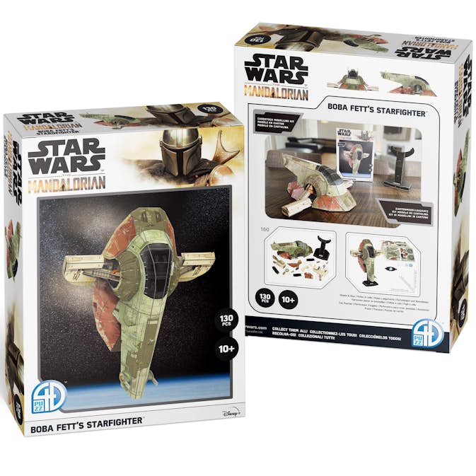 Byggsats Star Wars Boba Fett's Starfighter 3D Pussel 130 pcs