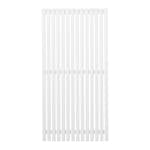 Staket PLUS Sendai Grundmålad Vit 90×180 cm