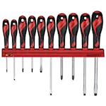Skruvmejselsats Teng Tools WRMD10N 10-delar