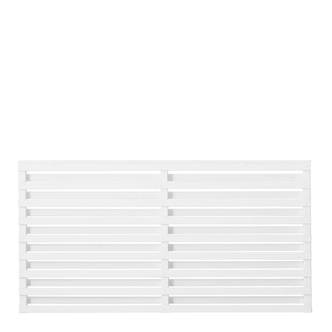 Staket PLUS Osaka Grundmålad Vit 180×93 cm