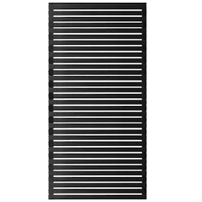 Skärm PLUS Osaka 90x180cm Tryckimpregnerad grundmålad svart