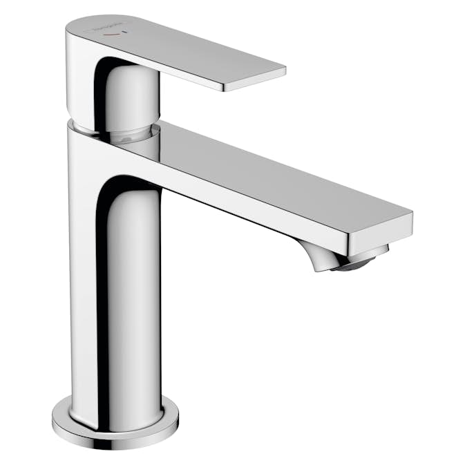 Tvättställsblandare Hansgrohe Rebris E 1-grepps 110 CoolStart utan Bottenventil