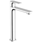 Tvättställsblandare Hansgrohe Rebris E 1-grepps 240 CoolStart utan Bottenventil