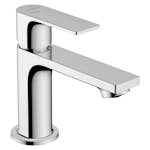 Tvättställsblandare Hansgrohe Rebris E 1-grepps 80 CoolStart med Lyftventil