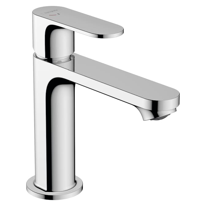 Tvättställsblandare Hansgrohe Rebris S 1-grepps 110 CoolStart med Lyftventil
