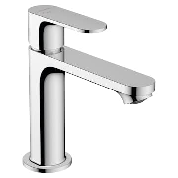 Tvättställsblandare Hansgrohe Rebris S 1-grepps 110 CoolStart utan Bottenventil