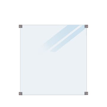 Glasstaket PLUS 90x91 Frostat