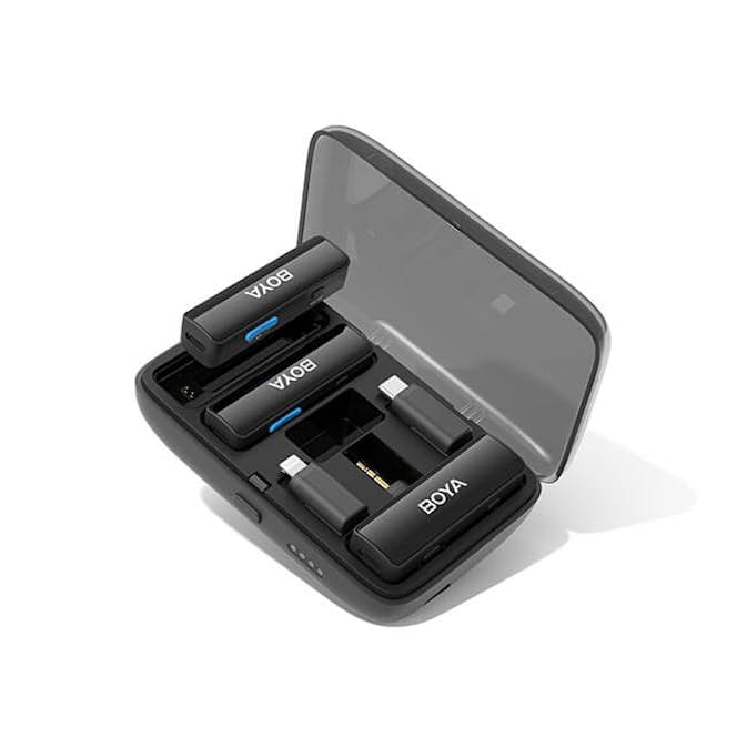 Mikrofonsystem BOYA Trådlöst Boyalink X2, 3.5mm, Lightning & USB-C