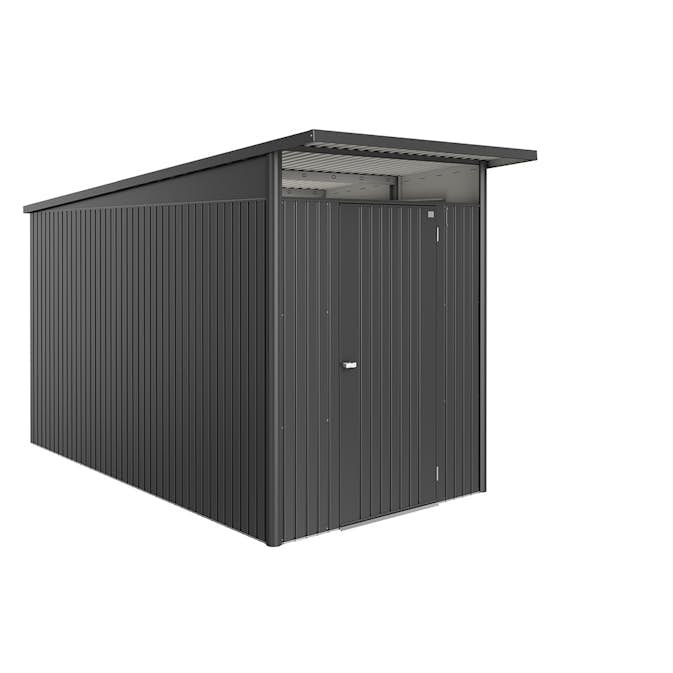Redskapsbod Biohort Avantgarde Eco A4 Metallic Mörkgrå Standarddörr