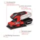 Slipmaskin Einhell TC-OS 18/187 Li 18V Utan Batteri & Laddare