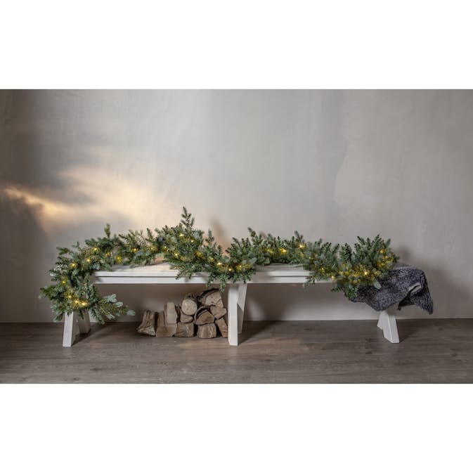 Grangirlang Star Trading Greyland i Grön, 300 cm