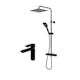 Blandarpaket Gustavsberg Estetic Square 160 cc