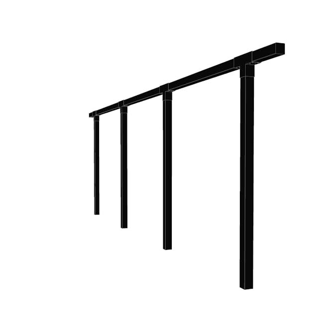 Pergola PLUS Cubic 3 Moduler