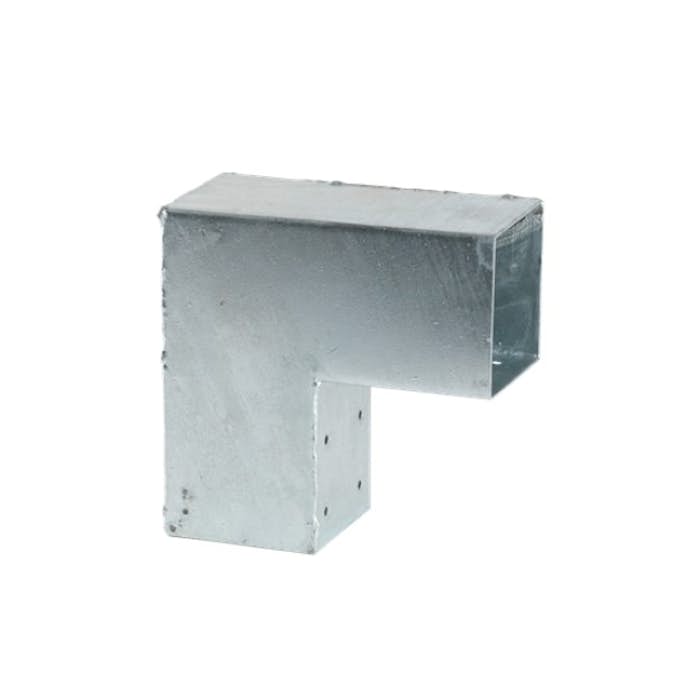 Cubic Hörnbeslag Enkel - till 9x9 cm stolper