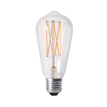 LED-Lampa PR Home Elect Filament Edison Klar 64 mm