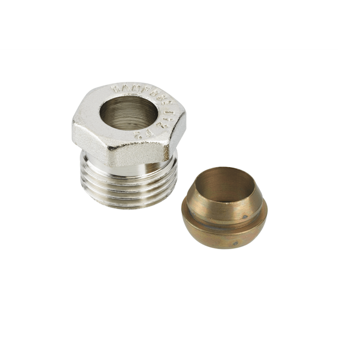 Kompressionskoppling Danfoss R 3/8" X 12