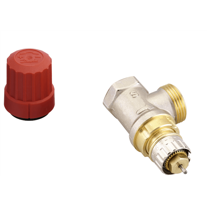 Ventil Danfoss RA-N Vinkel Med Förinställning