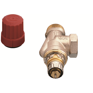 Ventil Danfoss RA-N Omvänd Vinkel Med Förinställning