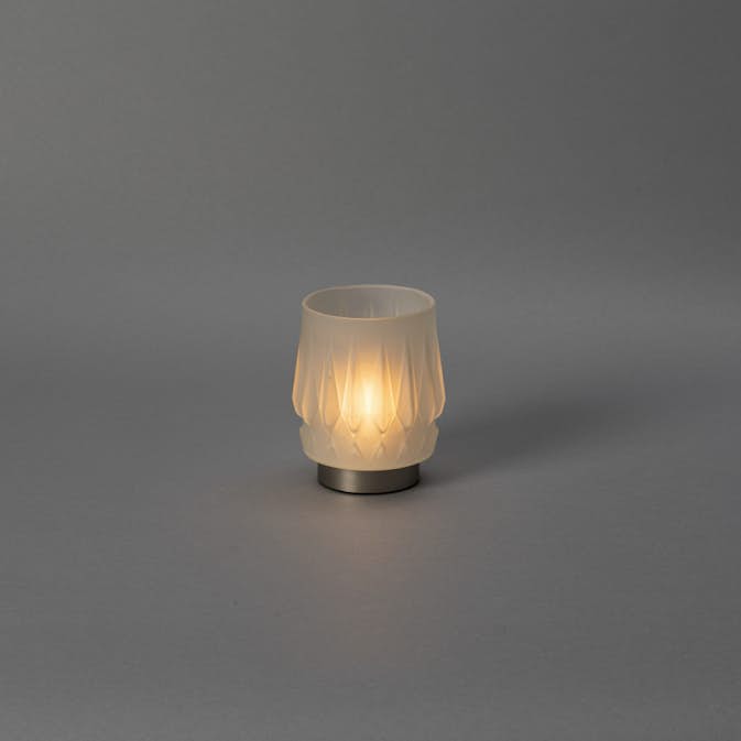 LED-ljuslykta Gnosjö Konstsmide No.1 10x11 cm USB-C