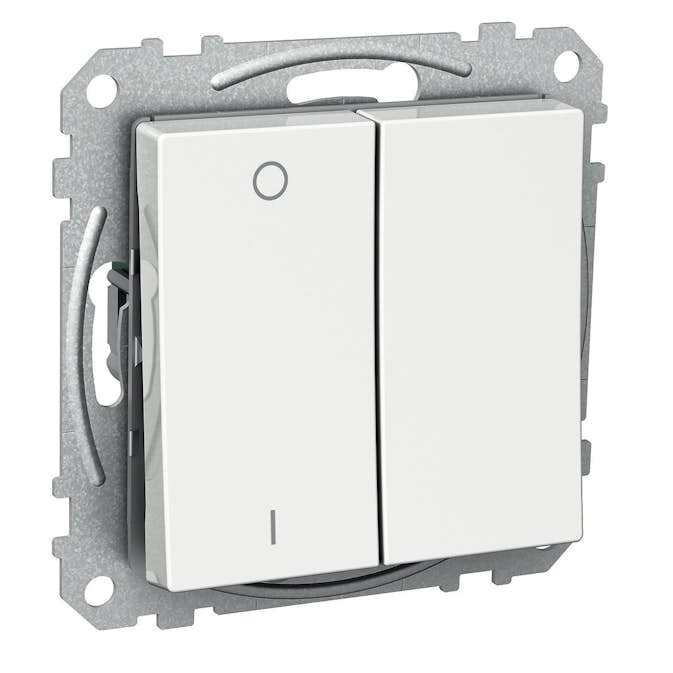 Strömbrytare Schneider Electric Exxact 2+1-pol
