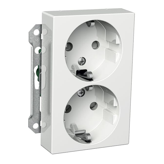 Vägguttagsinsats Schneider Electric Exxact