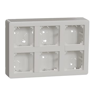 Väggdosa Schneider Electric Exxact 47 mm