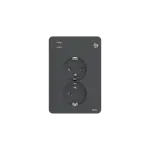 Vägguttag Schneider Electric Exxact Primo Infälld 2-vägs 2x USB A+C Jordat