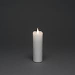 Vaxljus Gnosjö Konstsmide 5x15,2 cm LED Vit