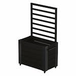 Blomlåda Cubic Med Spaljé