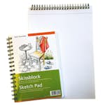 Skissblock ABA Skol A4 Spiralhäftat 40 Blad