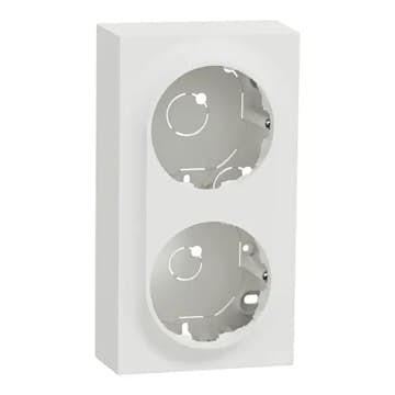 Förhöjningsram Elko One 2-fack för 1-vägsuttag