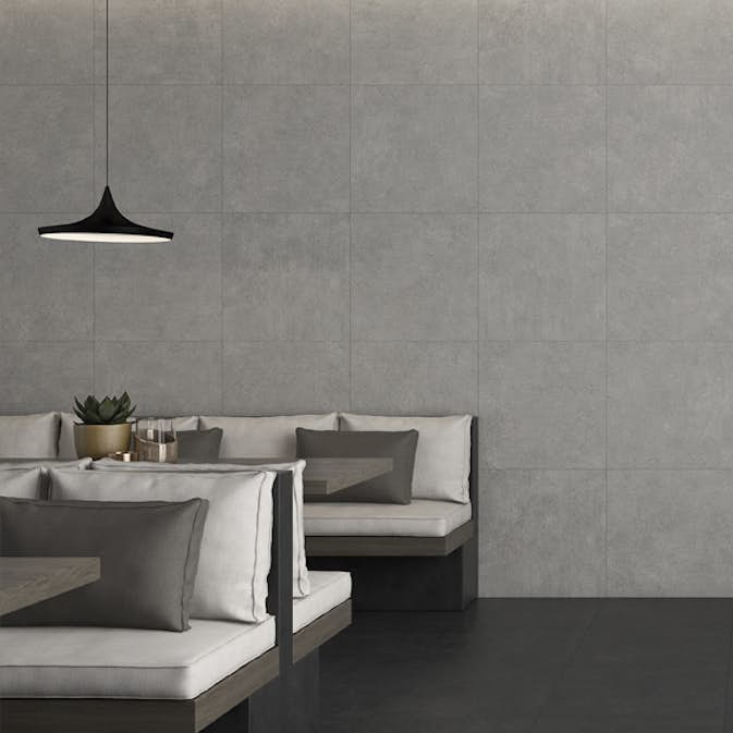 Klinker Höganäs Kakel Newcon Silver Grey 30x30 cm