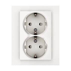 Vägguttag Elko Plus 2-Vägs DUO