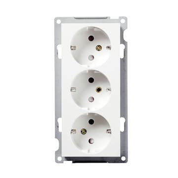 Vägguttag Elko 3-Vägs RS16
