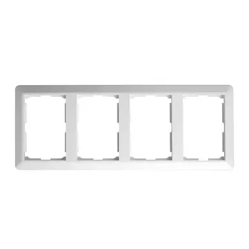 Kombiram Elko För 2-Vägsuttag RS Renvit