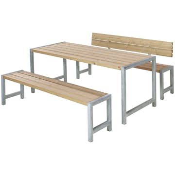 Möbelset PLUS Plankset Thermowood Utomhus